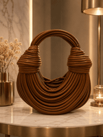 Bolsa de Mão Multiple Fitas Marrom