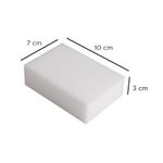 6 Esponja Limpeza P/ Plástico Madeira, Inox, Vidro Risco Giz