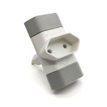 Adaptador de Tomada 3 Saídas Benjamin Com 2 Pinos Luster