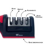 Afiador de Facas e Tesouras Profissional 4 em 1 SQ-4250