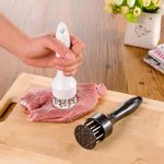 Batedor Amaciador de Carne Manual Agulhas em Inox