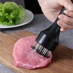 Batedor Amaciador de Carne Manual Agulhas em Inox