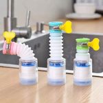 Bico Extensor de Torneira Com Filtro e Abraçadeira 360°