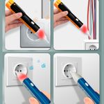 Caneta Detectora de Voltagem AC 90V - 1000V Sonora com Led