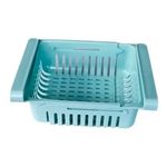 Cesto Organizador Ajustável para geladeira Multiuso