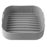 Forma de Silicone Quadrada com Alça para Air Fryer 20,5cm