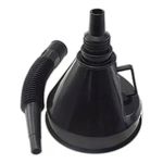 Funil Plástico Flexível 145mm Sparta P/ Óleo