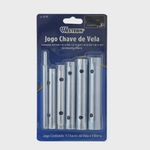 Jogo de Chave Vela 5 Peças 8 a 17mm - Western E17