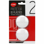 Kit Com 2 Protetor De Porta Maçaneta Anti Impacto Parede
