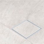 Ralo Invisível Oculto Branco 15x15 Anti Inseto