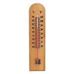 Termômetro Ambiente de Madeira 19,5cm Western Tr-11