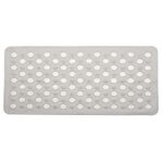 Tapete para Box Antiderrapante 69x37 cm em pvc c/ Ventosas