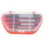 Extrator de Parafuso Quebrado Espanado 3 a 18mm Kit 5 Peças F-313
