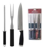 Kit Churrasco para Presente Faca, Chaira e Garfo