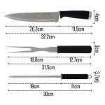 Kit Churrasco para Presente Faca, Chaira e Garfo
