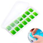 Forma de Gelo Silicone com Tampa 14 Cavidades HM-763