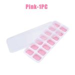 Forma de Gelo Silicone com Tampa 14 Cavidades HM-763