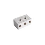 Conector de Porcelana Tripolar 10A 250V para Fio 10mm BFH1521