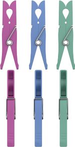 12 Prendedores de Roupas Compact Flash Limp