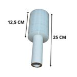 Filme Stretch com Cabo Fixo 12,5cm x 200m – Para Mala, Embalagens e Proteção