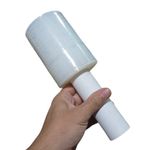 Filme Stretch com Cabo Fixo 12,5cm x 200m – Para Mala, Embalagens e Proteção