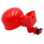 Kit 10 Bebedouro Automático para Galinha 65ml com Rosca 1/8