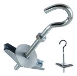 Kit 10 Gancho Aberto Bucha Basculante M6x70mm Teto Drywall