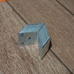 Kit 10 Cantoneira L 40x40mm 6 Furos Aço Galvanizado