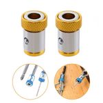 Kit 2 Anéis Magnéticos Super Ímã 1/4 para Parafusadeira