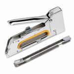 Grampeador Manual Tapeceiro em Aço Inox Grampos 4 a 8mm