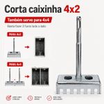 Cortador Caixinha 4x2 SDS Plus 10x5cm Parede Tomada