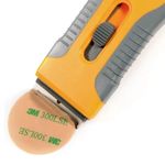 Raspador Multiuso para Vidro Cola Adesivo Tinta com 10 Lâminas