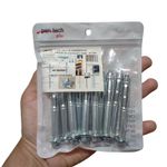 Kit 10 Parafusos de Fixação para Parede de Suspensão Ocas