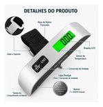 Balança Digital Portátil para Mala e Bagagem 50kg