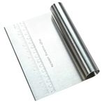 Espátula Inox Tubular Profissional Corte Para Massas Legumes