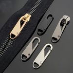 Kit 20 Puxador De Zíper Encaixar Reparo Rápido Bolsas Roupas