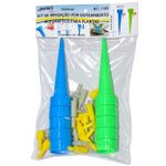 Kit 10 Irrigadores Gotejadores Reguláveis para Garrafa PET