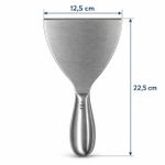 Espátula Multiuso Aço Inoxidável 22,5cm Cozinha/Obra