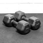 Dumbbell Sextavado 22,5 Kg Texturizado