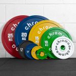 KIT Anilha Olimpica Calibrada de Ferro Chroma 159kg