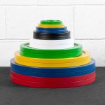 KIT Anilha Olimpica Calibrada de Ferro Chroma 159kg