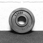 Anilha Olímpica de Ferro 2,50Kg (Kit c/ 2 UN)