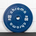 KIT Anilha Olimpica Calibrada de Ferro Chroma 159kg