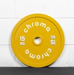 KIT Anilha Olimpica Calibrada de Ferro Chroma 159kg