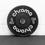 Kit de Anilha Black Bumper Chroma 100kg