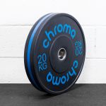 Kit de Anilha Bumper Chroma 100Kg