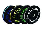 Kit de Anilha Bumper Chroma 100Kg
