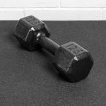 Dumbbell Sextavado Pintado 12,5Kg