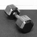 Dumbbell Sextavado Pintado 22,5Kg