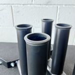 Suporte Oblongo p/ 5 barras Olímpicas 